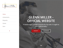 Tablet Screenshot of glennmiller.com
